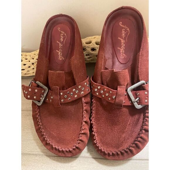 Free People Studded After Riding Mules Size 6 - Picture 4 of 5